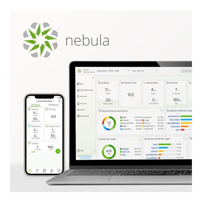 Zyxel NWA50AX-EU0102F Punto de Acceso WiFi 6 Dual-Radio PoE 9 Zyxel NWA50AX-EU0102F Punto de Acceso WiFi 6 Dual-Radio PoE 9