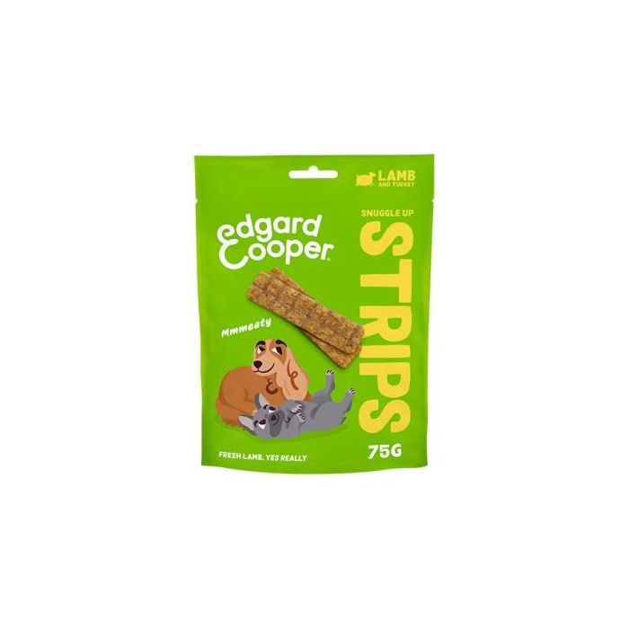 Canine Tiras de Cordero para Perros - Pack de 10 Bolsas de 75 gramos (750g Total) Canine Tiras de Cordero para Perros - Pack de 10 Bolsas de 75 gramos (750g Total)