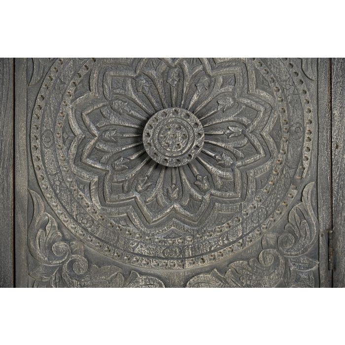 Giner y Colomer Aparador Madera Mango Gris Envejecido 82x172x43 cm 3