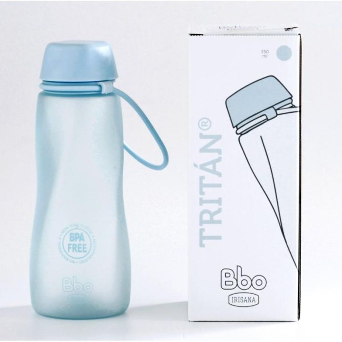 Botella Tritán 550 Ml. Azul