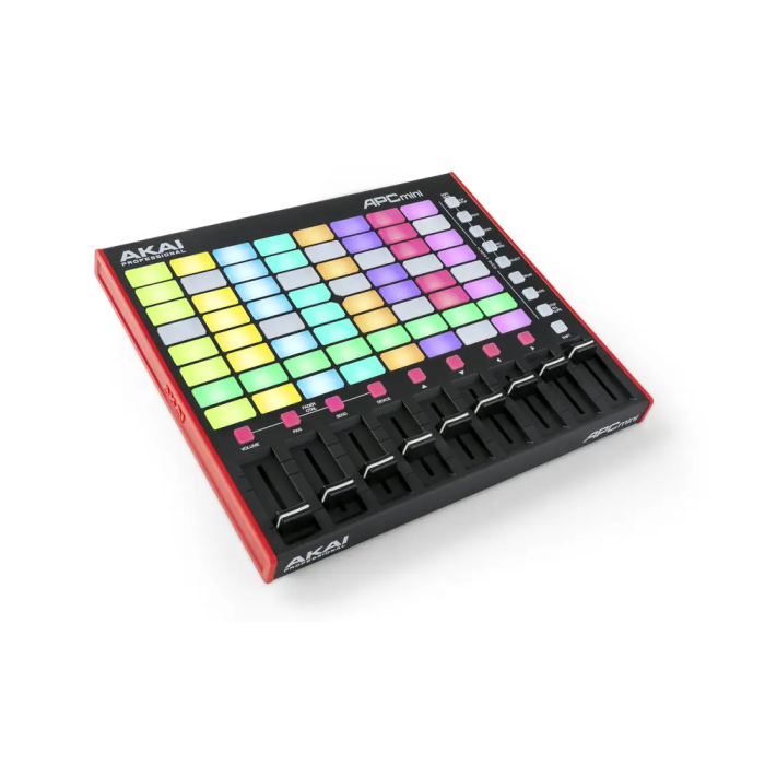 AKAIPRO Apc Mini 2 Controlador de Ableton Live con Matriz de Clips RGB y Faders 1