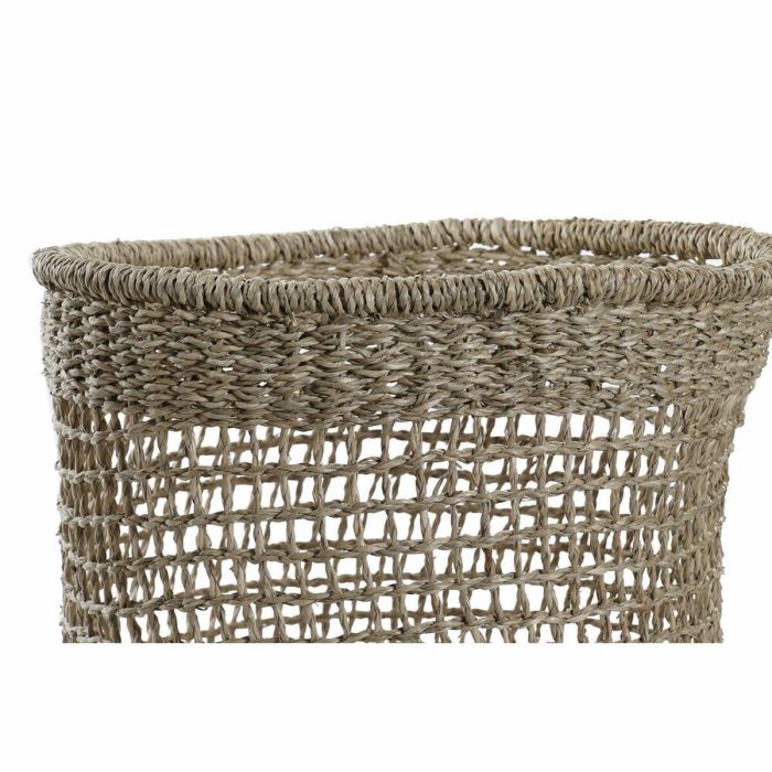 Cesta Balines DKD Home Decor Natural 35 x 35 x 35 cm Set de 3 1