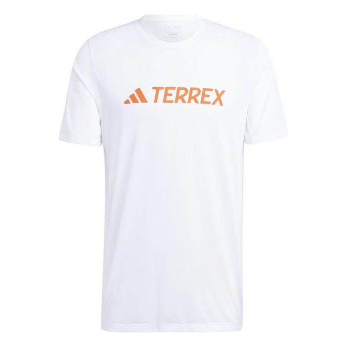 Camiseta de Manga Corta Hombre Adidas Mt Log Tech Blanco 0 Camiseta de Manga Corta Hombre Adidas Mt Log Tech Blanco 0