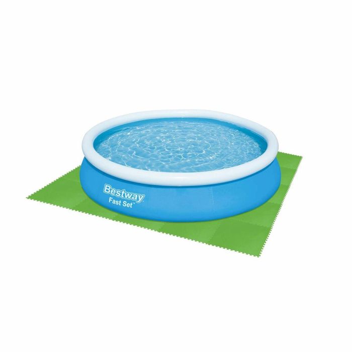 Bestway Suelo Piscina Foam Verde 9 Piezas 78x78 cm Jardin 58636 19