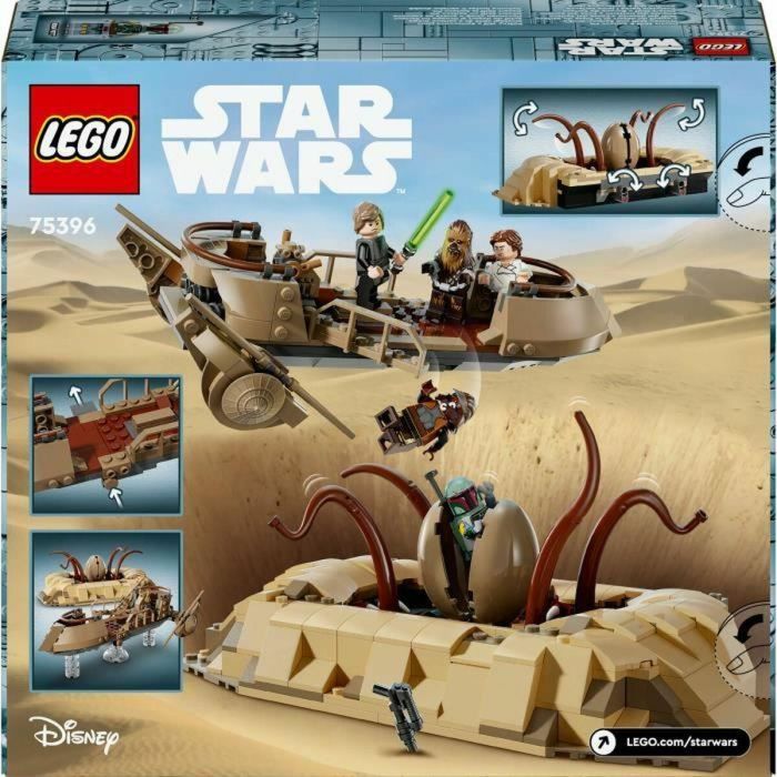 LEGO Star Wars 75396 El esquife del desierto y el pozo de Sarlacc - Set de coleccionista 1