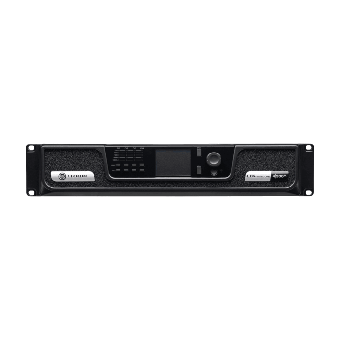 Entrada Analógica + Blu Link, 4 Canales, 300W Por Canal De Salida 9