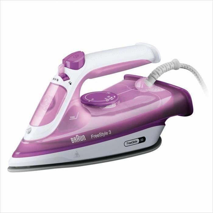 Braun FI3124 PU Plancha de Vapor, 2400W, Suela Supercerámica, Depósito 270ml, Autolimpieza 2 Braun FI3124 PU Plancha de Vapor, 2400W, Suela Supercerámica, Depósito 270ml, Autolimpieza 2