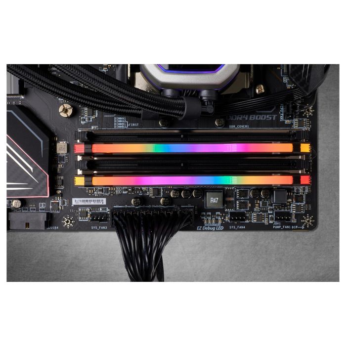 Corsair 3200 16GB (2x8GB) DDR4 Vengeance RGB Negro 4
