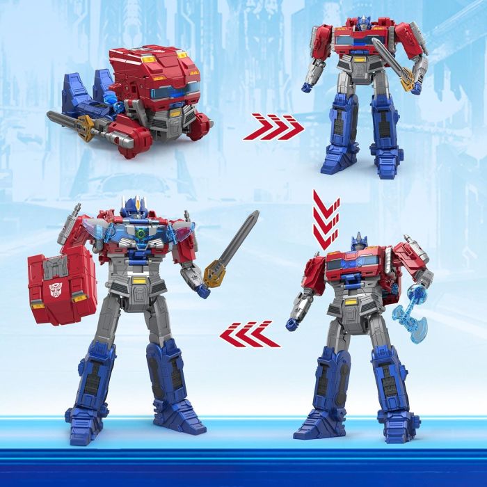 Transformers Movie 8 Power Flip Optimus Prime F9209 Hasbro 4