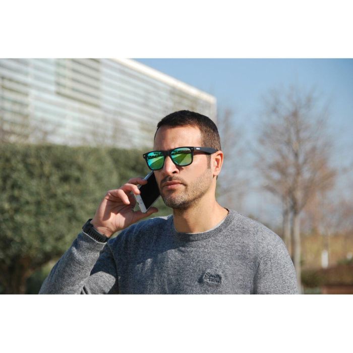 Gafas de Sol Unisex Eagle WAVE Negro Espejo 5