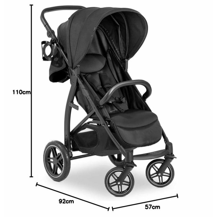 Carro de Paseo para Bebé Hauck Negro 6