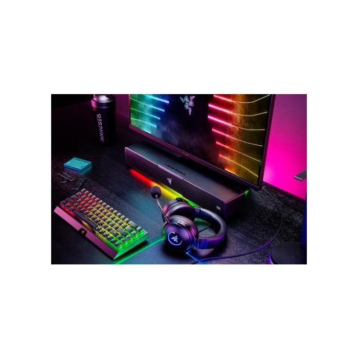 Razer Leviathan V2 Barra de Sonido Inalámbrica Bluetooth USB RGB Negro