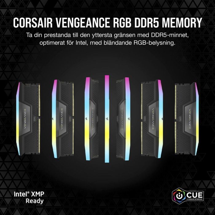 Memoria RAM Corsair 16 GB DDR5 SDRAM DDR5 5200 MHz CL40 11 Memoria RAM Corsair 16 GB DDR5 SDRAM DDR5 5200 MHz CL40 11