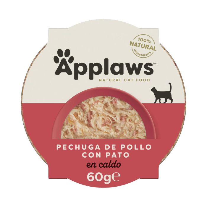 Applaws Cat Tarrina Pechuga Pollo Y Pato 10x60 gr