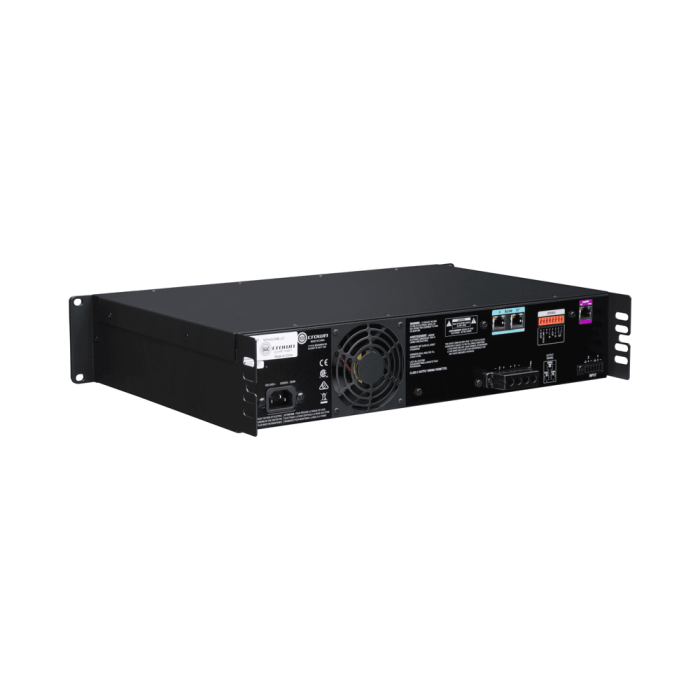 Entrada Analógica + Blu Link, 2 Canales, 600W Por Canal De Salida 7