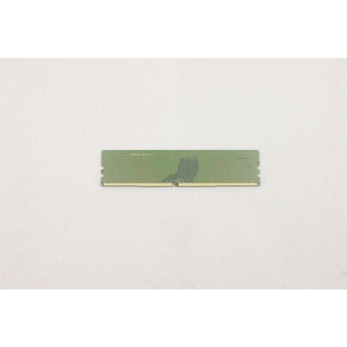 Lenovo UDIMM, 8GB capacity, DDR4 type, 3200MHz speed, non-ECC, 288-pin design, compatible with Lenovo systems. 1 Lenovo UDIMM, 8GB capacity, DDR4 type, 3200MHz speed, non-ECC, 288-pin design, compatible with Lenovo systems. 1