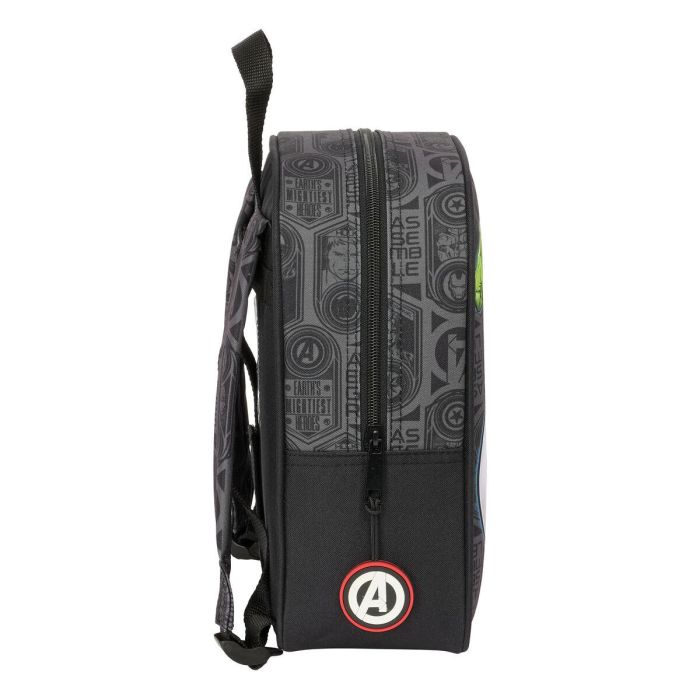 Mochila Escolar The Avengers Vendetta Negro 22 x 27 x 10 cm 2