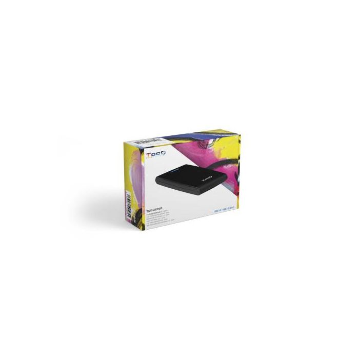 Caja Externa para Disco Duro de 2.5" TooQ TQE-2526B/ USB 3.1 5 Caja Externa para Disco Duro de 2.5" TooQ TQE-2526B/ USB 3.1 5