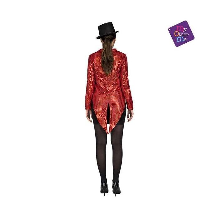 My Other Me Disfraz Chaqué Show Woman Rojo Adulto - Talla M-L, 100% Poliéster 1 My Other Me Disfraz Chaqué Show Woman Rojo Adulto - Talla M-L, 100% Poliéster 1