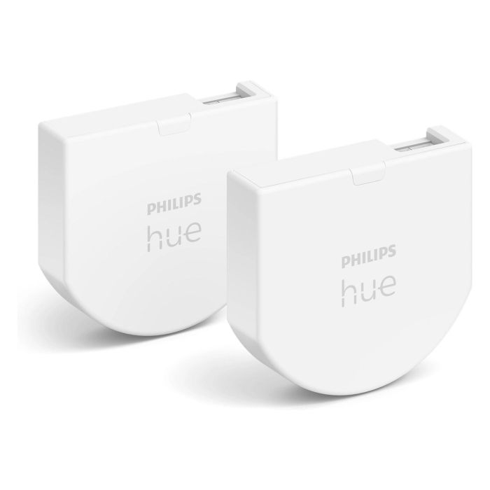 Philips Hue Módulo de interruptor de pared 2 White Pack PHI8719514318021 Funciona con Alexa, Google Assistant y Apple HomeKit