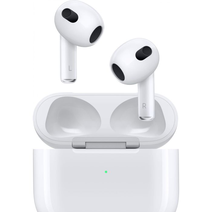 Apple AirPods 3rd Generation con Estuche de Carga – Auriculares Inalámbricos Bluetooth Blancos Resistentes IPX4 0 Apple AirPods 3rd Generation con Estuche de Carga – Auriculares Inalámbricos Bluetooth Blancos Resistentes IPX4 0