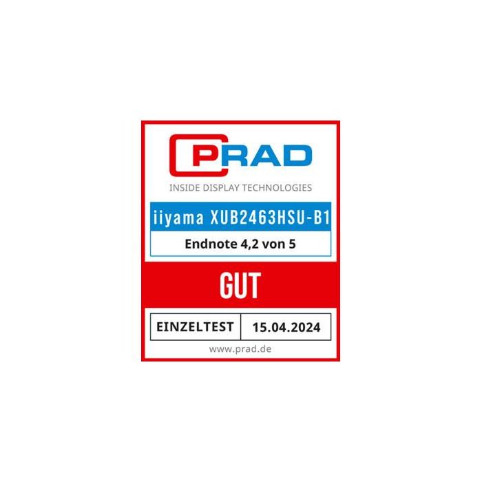 iiyama XUB2463HSU-B1 Monitor 24" FHD IPS 100Hz 3ms USB Negro 6