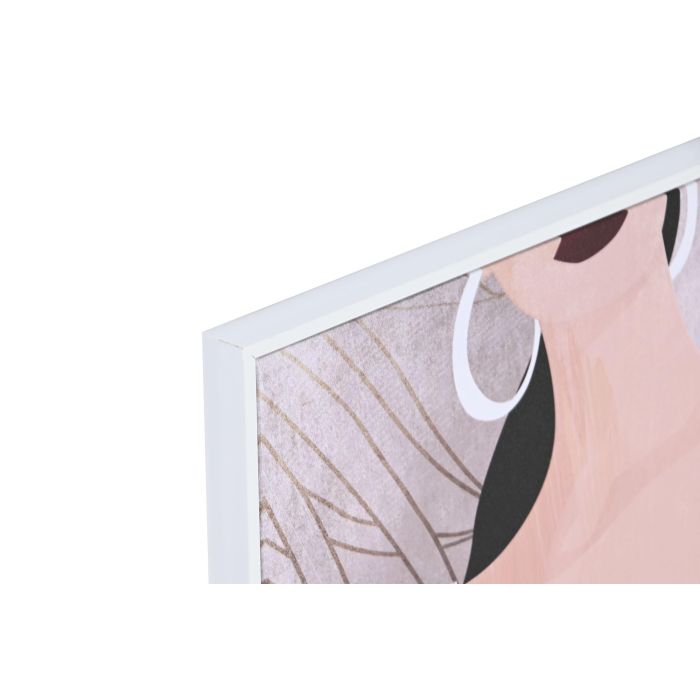 DKD Home Decor Cuadro Scandi Gris Beige Lienzo Ps 60 x 45 x 2.5 cm (4 Unidades) 1