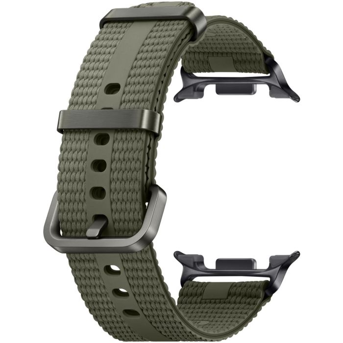 Samsung ET-SOL32SGEGEU Correa Nylon Textil Verde Talla S/M para Galaxy Watch8 | Watch8 2