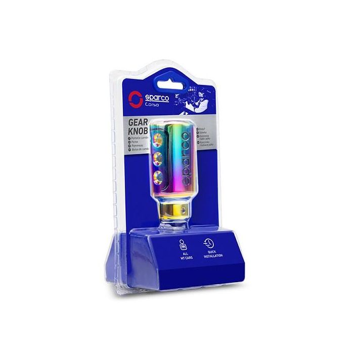 Pomo de la Palanca de Cambio Sparco SPC109CP Universal 3 Pomo de la Palanca de Cambio Sparco SPC109CP Universal 3