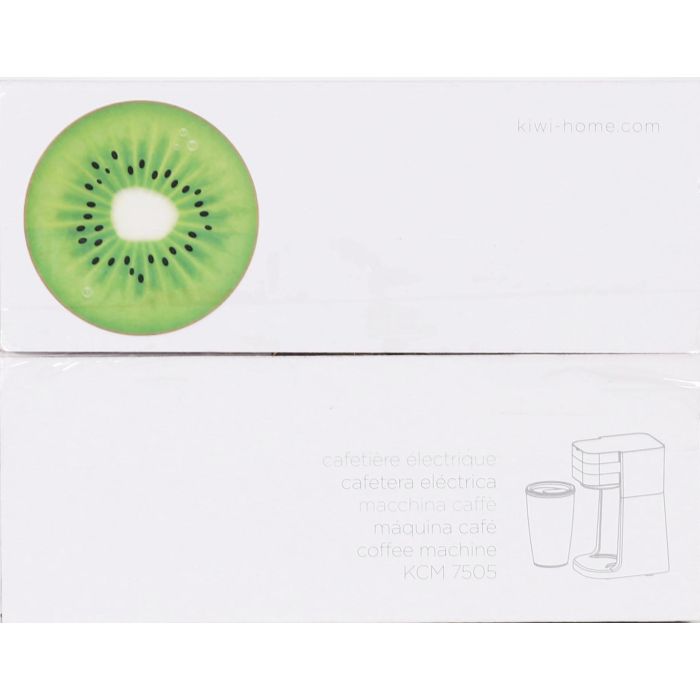 Kiwi Cafetera Personal con Taza para Llevar 420 cc, Ideal para Viajes y Oficina, 20 cm Ancho x 26 cm Alto x 15 cm Largo 8