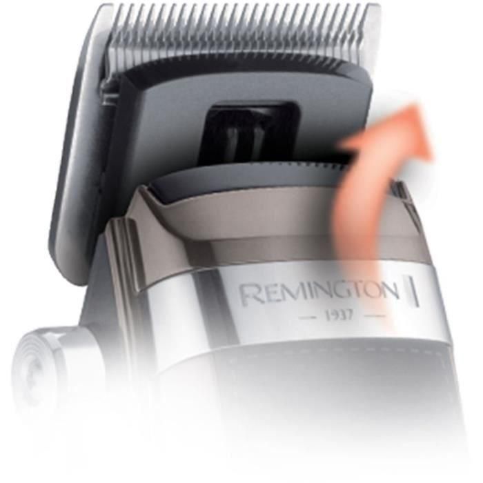 Cortadora de cabello profesional Remington HC9100 Heritage - Cuchillas extraíbles y lavables - Motor profesional - 11 zuecos 3