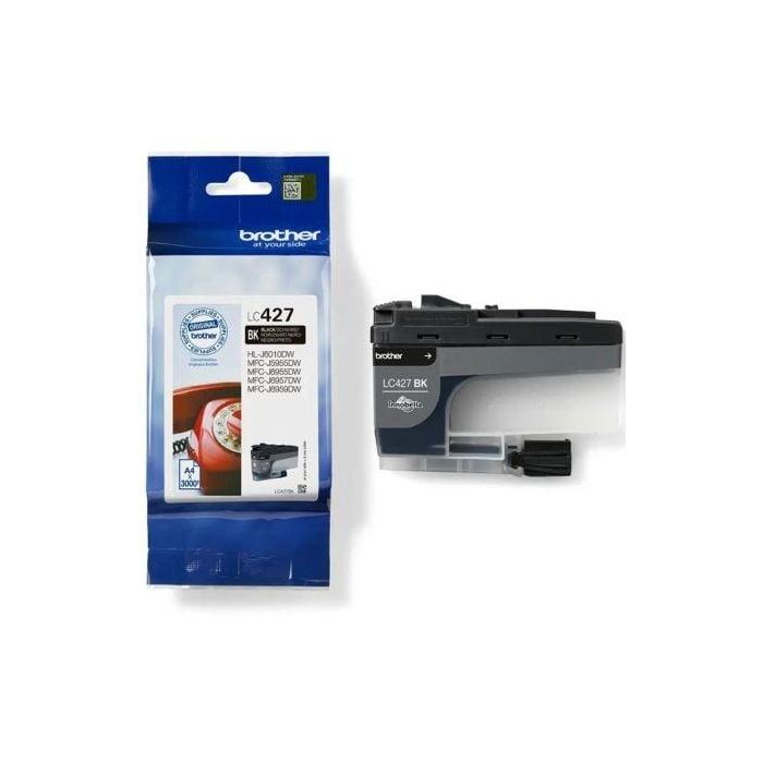 BROTHER cartucho de tinta negro para la mfcj5955dw y mfcj6955dw/LC427BK 1 BROTHER cartucho de tinta negro para la mfcj5955dw y mfcj6955dw/LC427BK 1