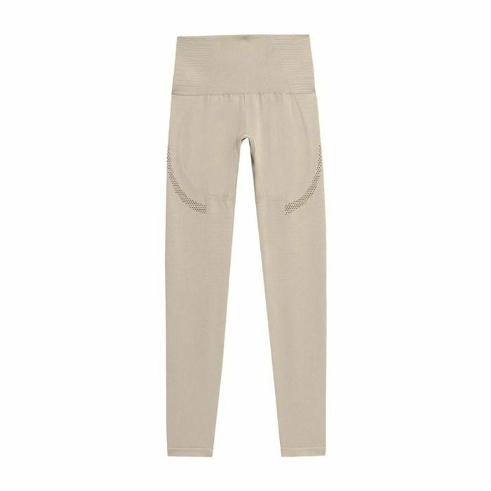 Mallas Deportivas de Mujer 4F Functional SPDF012 Beige 0 Mallas Deportivas de Mujer 4F Functional SPDF012 Beige 0