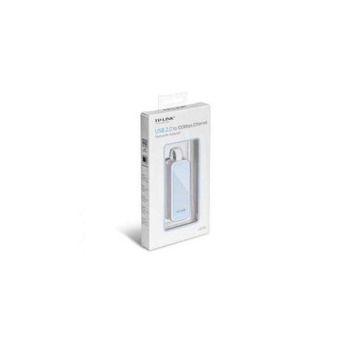 TP-Link UE200 Adaptador USB 2.0 a Red Ethernet 10/100 Mbps Alámbrico Plug & Play 4
