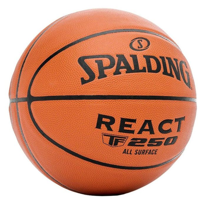 Balón de Baloncesto Spalding React TF-250 Multicolor 7 1