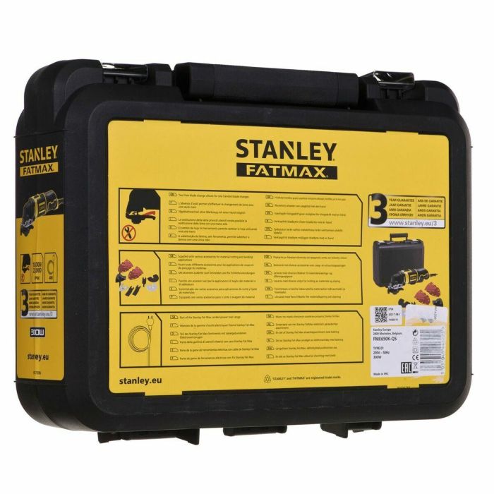 STANLEY FATMAX FME650K-QS Herramienta Oscilante 300W con 20 Accesorios 12 STANLEY FATMAX FME650K-QS Herramienta Oscilante 300W con 20 Accesorios 12