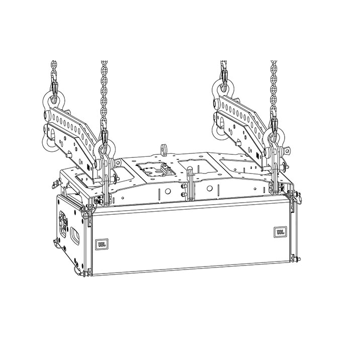 JBLPRO Barra de Extensión 80 cm
