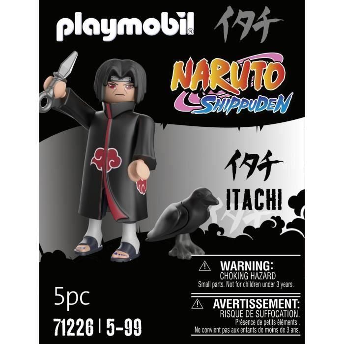 PLAYMOBIL 71226 Itachi Akatsuki - Naruto Shippuden - Edad 5 2 PLAYMOBIL 71226 Itachi Akatsuki - Naruto Shippuden - Edad 5 2