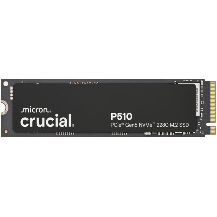 Crucial P510 SSD Interno 2TB M.2 2280 PCIe 5.0 NVMe, hasta 10.000 MB/s Lectura, para Gaming y Creación de Contenido