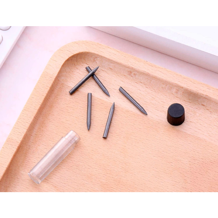 Liderpapel Minas Grafito 2 mm para Compás Tubo 3 Minas 6 Liderpapel Minas Grafito 2 mm para Compás Tubo 3 Minas 6