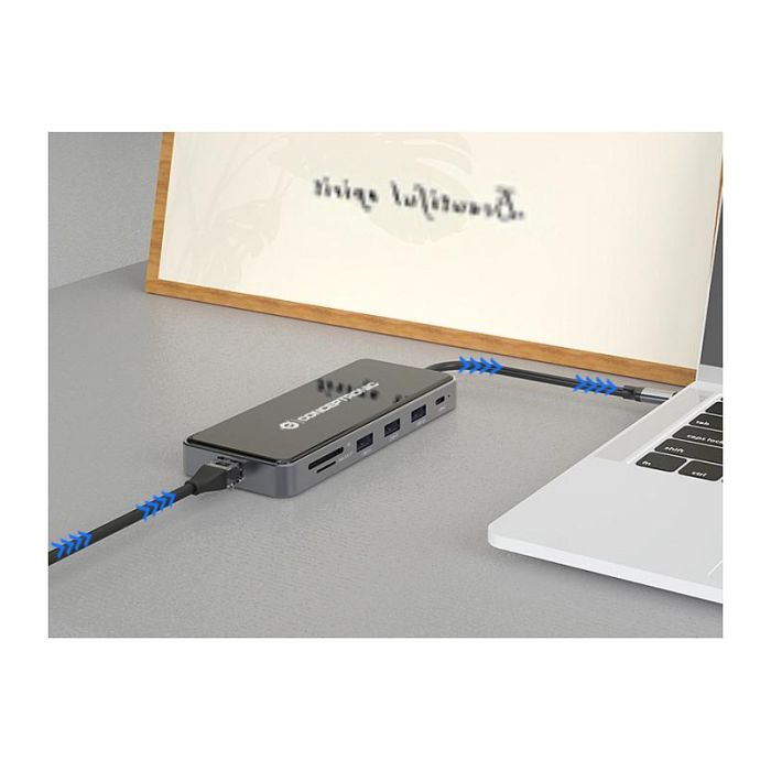 Conceptronic DONN15G Estación de Acoplamiento 12 en 1 USB Tipo C con HDMI/VGA/USB-C PD/USB 3.0/GbE/AUX 3