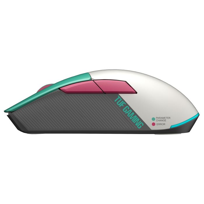 ASUS TUF Gaming Mini Ratón Inalámbrico Hatsune Miku Edition RF Wireless + Bluetooth + USB Type-A Óptico 1200 DPI