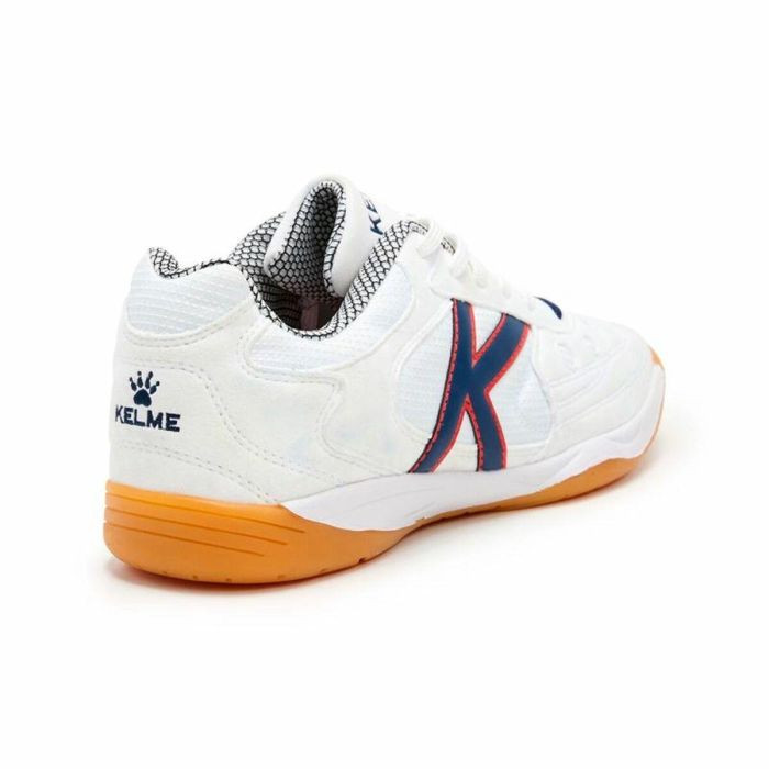 Zapatillas de Fútbol Sala para Adultos Kelme Indoor Copa Elastic Blanco 1