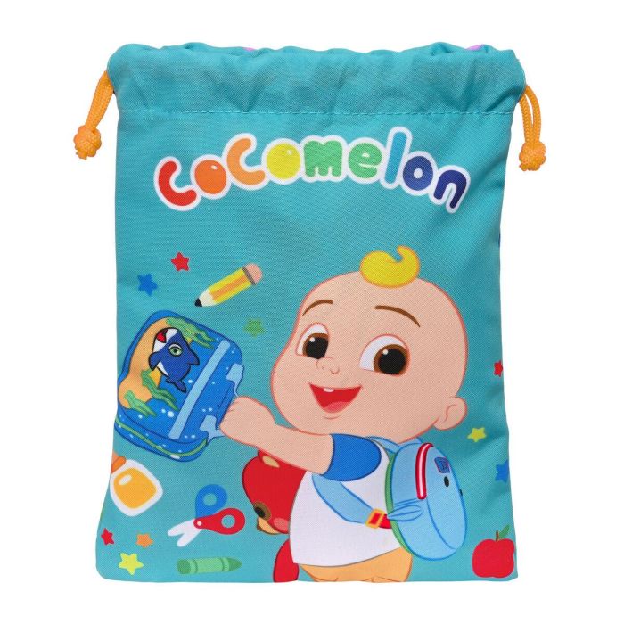 Bolsito de Merienda CoComelon Back to class Azul PVC Bolsito de Merienda CoComelon Back to class Azul PVC
