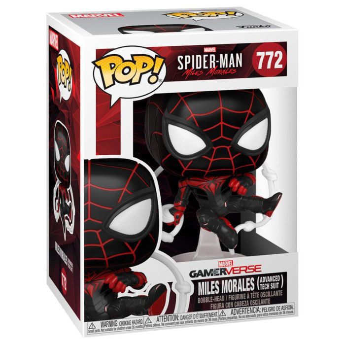 Figura POP Marvel Spiderman Miles Morales Advanced Tech Suit 1