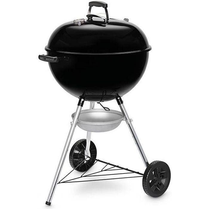 Barbacoa de carbón WEBER Original Kettle E-5710 - Acero cromado - Ø 57 cm Barbacoa de carbón WEBER Original Kettle E-5710 - Acero cromado - Ø 57 cm