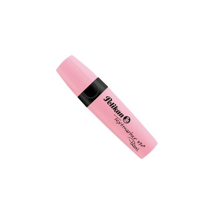 Marcador Fluor Pelikan Textmarker 490 Pastel Rosa (Set de 10)
