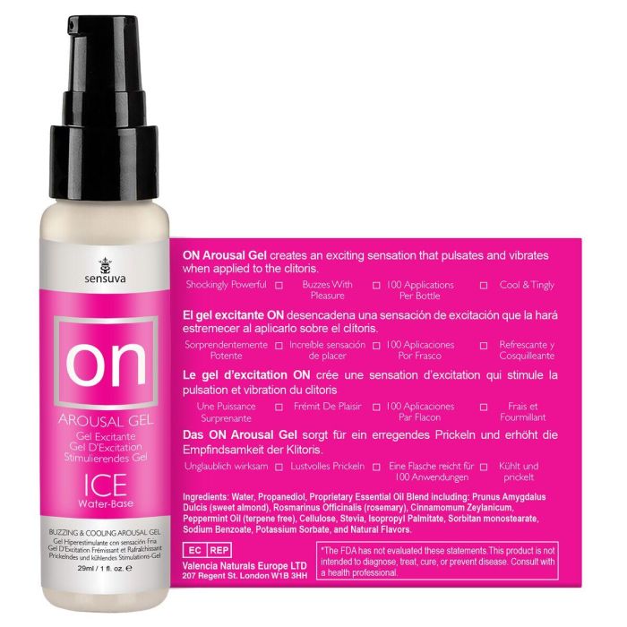 Gel Estimulante Sensuva Ice 29 ml 1