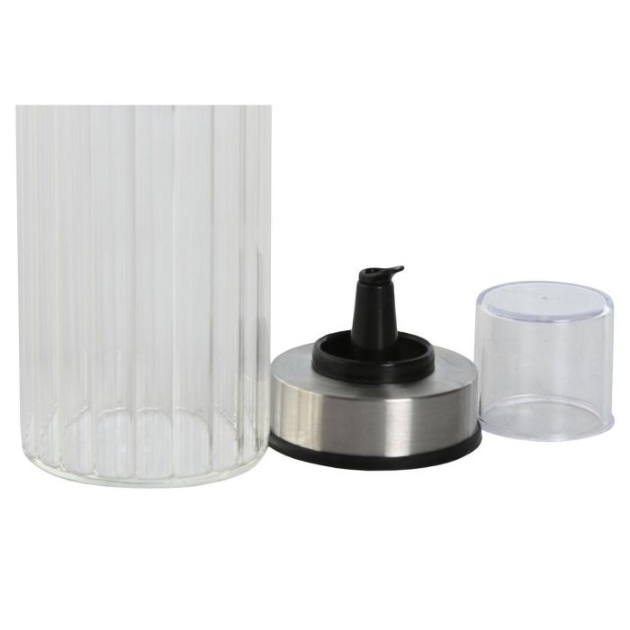 Aceitera Vinagrera Basicos DKD Home Decor Transparente Natural 9.3 x 24 x 18.5 cm Set de 2 3 Aceitera Vinagrera Basicos DKD Home Decor Transparente Natural 9.3 x 24 x 18.5 cm Set de 2 3