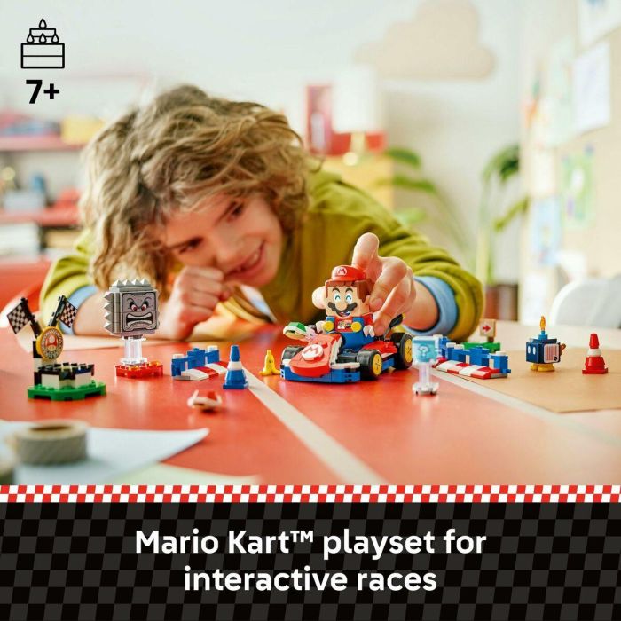 LEGO 72043 Mario Kart interactivo y kart estándar - Juguete para niños a partir de 7 años 10